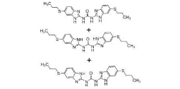 Mixture of Albendazole Dimer-1,Dimer-2 and Dimer-3 ;1,3-bis(5-(propylthio)-1H-benzo[d]imidazol-2-yl)urea compound with 1,3-bis(6-(propylthio)-1H-benzo[d]imidazol-2-yl)urea and 1-(5-(propylthio)-1H-benzo[d]imidazol-2-yl)-3-(6-(propylthio)-1H-benzo[d]imidazol-2-yl)urea