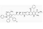 Atorvastatin-Amlodipine Adduct ;3-Ethyl 5-Methyl 4-(2-Chlorophenyl)-2-[[2-[[(3R,5R)-7-[2-(4-fluorophenyl)-5-(1-methylethyl)-3-phenyl-4-[(phenylamino)carbonyl]-1H-pyrrol-1-yl]-3,5-dihydroxy-1-oxoheptyl]amino]ethoxy]methyl]-1,4-dihydro-6-methyl-3,5-pyridinedicarboxylate  |  425408-16-8