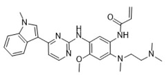 N-(2-((2-(dimethylamino)ethyl)(methyl)amino)-4-methoxy-5-((4-(1-methyl-1H-indol-3-yl)pyrimidin-2-yl)amino)phenyl)acrylamide