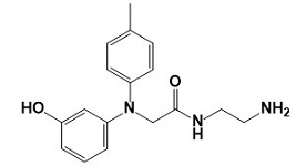 Phentolamine EP Impurity A;N-(2-Aminoethyl)-2-[(3-hydroxyphenyl)(4-methylphenyl)amino]acetamide/2724727-52-8