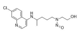 N-(4-((7-chloroquinolin-4-yl)amino)pentyl)-N-(2-hydroxyethyl)nitrous amide