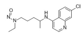 N-(4-((7-chloroquinolin-4-yl)amino)pentyl)-N-ethylnitrous amide