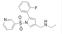 N-((5-(2-fluorophenyl)-1(pyridin-3-ylsulfonyl)-1h-pyrrole-3-yl)methyl)ethanamine