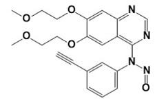 Erlotinib Nitroso Impurity;N-(6,7-bis(2-methoxyethoxy)quinazolin-4-yl)-N-(3-ethynylphenyl)nitrous amide
