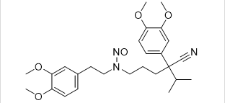 N-NITROSO VERAPAMIL IMPURITY-3 N-(4-Cyano-4-(3,4-dimethoxyphenyl)-5-methylhexyl)-N-(3,4-dimethoxyphenethyl)nitrous amide