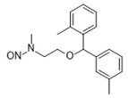 N-Nitrosamine impurity of Methyl Orphenadrine; N-methyl-N-(2-(m-tolyl(o-tolyl)methoxy)ethyl)nitrous amide