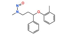 N-Nitroso-Atomoxetine ;N-methyl-N-(3-phenyl-3-(o-tolyloxy)propyl)nitrous amide
