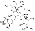 N-Nitroso Azithromycin ; (2R,3S,4R,5R,8R,10R,11R,12S,13S,14R)-11-(((2S,3R,4S,6R)-4-(Dimethylamino)-3-hydroxy-6-methyltetrahydro-2H-pyran-2-yl)oxy)-2-ethyl-3,4,10-trihydroxy-13-(((2R,4R,5S,6S)-5-hydroxy-4-methoxy-4,6-dimethyltetrahydro-2H-pyran-2-yl)oxy)-3,5,8,10,12,14-hexamethyl-6-nitroso-1-oxa-6-azacyclopentadecan-15-one