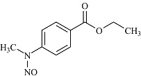 N-Nitroso Benzocaine Impurity 9; ethyl 4-(methyl(nitroso)amino)benzoate