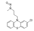 N-Nitroso Desmethyl Chlorpromazine; [3-(2-chloro-phenothiazin-10-yl)-propyl]-methyl-nitroso-amine; 55855-44-2