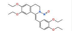 N-Nitroso-Drotaverine ;(Z)-1-(3, 4-diethoxybenzylidene)-6, 7-diethoxy-2-nitroso-1, 2, 3, 4-tetrahydroisoquinoline