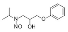 N-Nitroso Metoprolol EP Impurity F; N-(2-hydroxy-3-phenoxypropyl)-N-isopropylnitrous amide