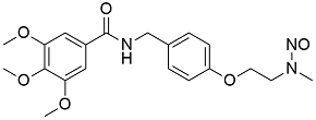 N-Nitroso-N-Desmethyl Trimethobenzamide; (3,4,5-trimethoxy-N-(4-(2-(methyl(nitroso) amino)ethoxy)benzyl)benzamide)