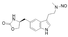 N-Nitroso-N-Desmethyl Zolmitriptan;(S)-N-methyl-N-(2-(5-((2-oxooxazolidin-4-yl)methyl)-1H-indol-3-yl)ethyl)nitrous amide