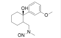 N-Nitroso Rac N-Desmethyl Tramadol;N-(((2R)-2-hydroxy-2-(3-methoxyphenyl)cyclohexyl)methyl)-N-methylnitrous amide