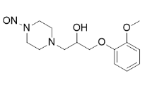 N-Nitroso Ranolazine Imp 1; 1-(2-methoxyphenoxy)-3-(4-nitrosopiperazin-1-yl)propan-2-ol