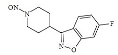 N-Nitroso Risperidone EP Impurity M; 6-fluoro-3-(1-nitrosopiperidin-4-yl)benzo[d]isoxazole; 2416230-38-9