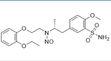 N-Nitroso Tamsulosin ; (R)-5-(2-((2-(2-ethoxyphenoxy)ethyl)(nitroso)amino)propyl)-2-methoxybenzenesulfonamide