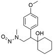 N-Nitroso Venlafaxine EP Impurity D; N-[2-(1-hydroxycyclohexyl)-2-(4-methoxyphenyl)ethyl]-N-methylnitrous amide; 2680662-11-5