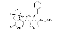 N-Nitroso-ramipril ;(2S,3aS,6aS)-1-(N-((S)-1-ethoxy-1-oxo-4-phenylbutan-2-yl)-N-nitroso-L-alanyl)octahydrocyclopenta[b]pyrrole-2-carboxylic acid