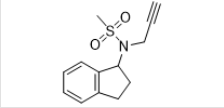 N-methanesulfonyl-N-propargyl-1-aminoindane ; (N-(2,3-dihydro-1H-inden-1-yl)-n-prop-2-ynylmethanesulfonamide)