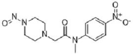 N-methyl-N-(4-nitrophenyl)-2-(4-nitrosopiperazin-1-yl) acetamide