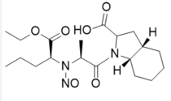 N-nitroso Perindopril ;(3aS,7aS)-1-(N-((S)-1-ethoxy-1-oxopentan-2-yl)-N-nitroso-L-alanyl)octahydro-1H-indole-2-carboxylic acid