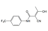 Teriflunomide (E)-Isomer ; Leflunomide Cyano (E)-Isomer ;(E)-2-Cyano-3-hydroxy-N-(4-(trifluoromethyl)phenyl)but-2-enamide
