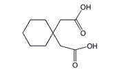 Gabapentin Diacetic Acid Impurity; 1,1-Cyclohexane diacetic acid  (CAS: 4355-11-7)