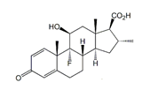 Dexamethasone 17-Desoxy 17β-Carboxy Impurity ;(11β,16α,17β)-9-Fluoro-11-hydroxy-16-methyl-3-oxoandrosta-1,4-diene-17-carboxylic acid  |  75262-69-0