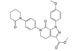 Apixaban Methyl Ester Impurity ;4,5,6,7-Tetrahydro-1-(4-methoxyphenyl)-7-oxo-6-[4-(2-oxo-1-piperidinyl) phenyl]-1H-pyrazolo[3,4-c]pyridine-3-carboxylic acid methyl ester  |  1074365-84-6