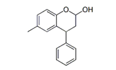 Tolterodine Lactol Impurity (USP) ;6-Methyl-4-phenylchroman-2-ol ;rac-6-Methyl-4-phenyl-2-chromanol ;3,4-Dihydro-6-methyl-4-phenyl-2H-1-benzopyran-2-ol  |  209747-04-6