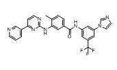 N-(3-(1H-imidazol-1-yl)-5-(trifluoromethyl)phenyl)-4-methyl-3-((4-(pyridin-3-yl)pyrimidin-2-yl)amino)benzamide