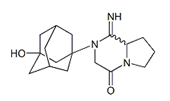 Vildagliptin Imine Impurity ;Vildagliptin Cyclo Imidamide ; (3-Hydroxytricyclo[3.3.1.13,7]dec-2-yl)-1-imino-hexahydropyrrolo[1,2-a]pyrazin-4(1H)-one  |  1789703-37-2
