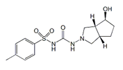 Gliclazide 6β-Hydroxy ;1-((3aR,4S,6aS)-4-Hydroxy-hexahydrocyclopenta[c]pyrrol-2(1H)-yl)-3-tosylurea  |  96860-37-6