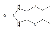 Timolol Impurity 2 ;3,4-Diethoxy-2,5-dihydro-1,2,5-thiadiazole 1-oxide  |  79844-64-7