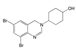 Ambroxol Quinazoline Impurity ; 4-(6,8-Dibromo-3(4H)-quinazolinyl)-cyclohexanol  |  1797894-71-3