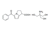 Ketorolac Trometamol ;Ketorolac Tromethamine ;2-Amino-2-(hydroxymethyl)propane-1,3-diol (1RS)-5-benzoyl-2,3-dihydro-1H-pyrrolizine-1-carboxylate  |  74103-07-4