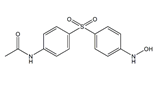 Dapsone N-Acetyl N-Hydroxy Impurity ; N-[4-[(4-Hydroxylaminophenyl)sulfonyl]phenyl]-acetamide  |  32604-86-7