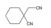 Gabapentin Di-Nitrile Impurity ;1-Cyanocyclohexaneacetonitrile ; 1-Cyanomethyl-1-cyclohexanenitrile | 4172-99-0
