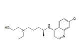 Hydroxychloroquine S-Isomer ; 2-[[(4S)-4-[(7-Chloro-4-quinolinyl)amino]pentyl]ethylamino]ethanol  |  137433-24-0
