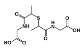 Tiopronin dimer ; bis-2,2-mercaptopropionylglycine