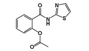 Nitazoxanide Impurity 3 ; 2-(Acetyloxy)-N-(2-thiazolyl) benzamide  |  402848-76-4