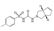 Gliclazide 6,7-Dehydro ; 4-Methyl-N-(((3aR,6aS)-3,3a,6,6a-tetrahydrocyclopenta[c]pyrrol-2(1H)-yl)carbamoyl)benzenesulfonamide  |  1808087-53-7