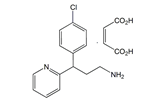 Chlorpheniramine Maleate Didesmethyl Impurity ;   3-(4-Chlorophenyl)-2-pyridinepropanamine (2Z)-2-Butenedioate | 23052-94-0