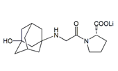 Vildagliptin Carboxylic Acid Impurity ;Vildagliptin Carboxylic Acid Lithium Salt ;(2S)-1-[2-[(3-Hydroxytricyclo[3.3.1.13,7]dec-1-yl)amino]acetyl]-2-pyrrolidine carboxylic acid lithium salt  |  565453-40-9