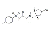 Gliclazide 7β-Hydroxy ;1-((3aR,5s,6aS)-5-Hydroxy-hexahydrocyclopenta[c]pyrrol-2(1H)-yl)-3-tosylurea  |  96860-48-9