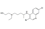 Hydroxychloroquine 3-Bromo Impurity ;2-((4-((3-Bromo-7-chloroquinolin-4-yl)amino)pentyl)(ethyl)amino)ethanol |  2054859-08-2
