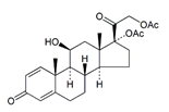 Budesonide 17,21-Diacetyloxy Impurity ; 11β,17,21-Trihydroxypregna-1,4-diene-3,20-dione; (11β)-17,21-Bis(acetyl oxy)-11-hydroxypregna-1,4-diene-3,20-dione   |   17652-24-3