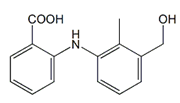 Mefenamic Acid 3-Hydroxymethyl ;2-(3-(Hydroxymethyl)-2-methylphenylamino)benzoic acid  |   5129-20-4